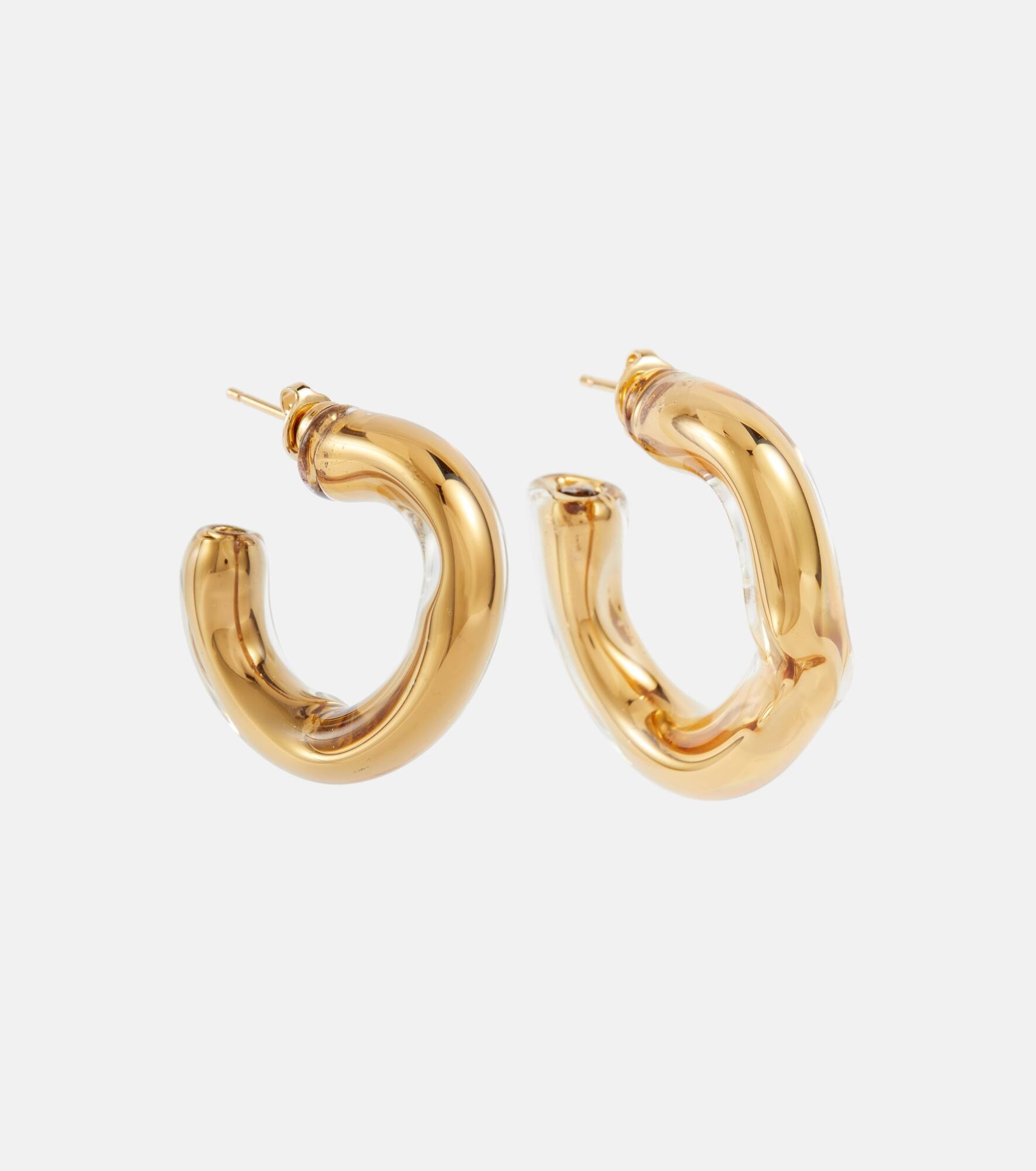 Hiroki hoop earrings - 1