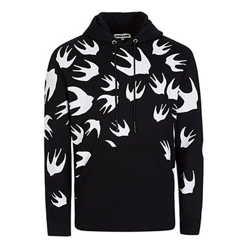 Alexander McQueen Pattern Sweatshirt 'Black' 545412-RLT72-1000 - 1