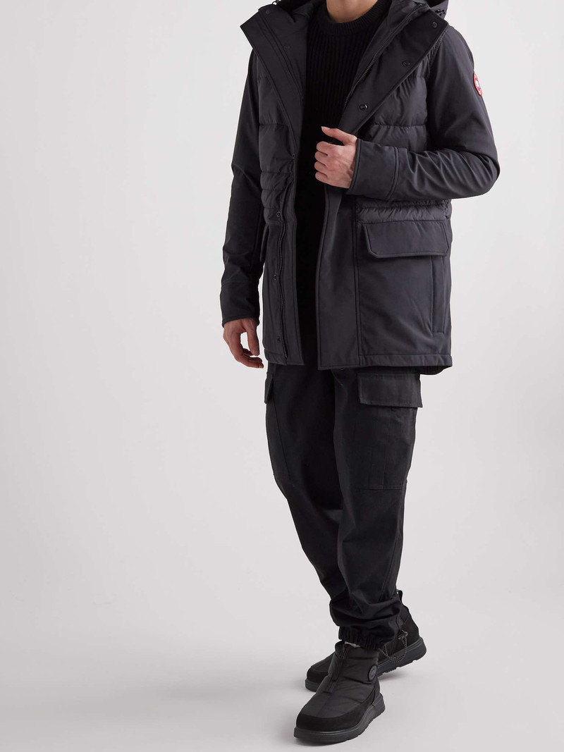 Canada Goose Crofton Suede-Trimmed Quilted Ripstop Boots outlook