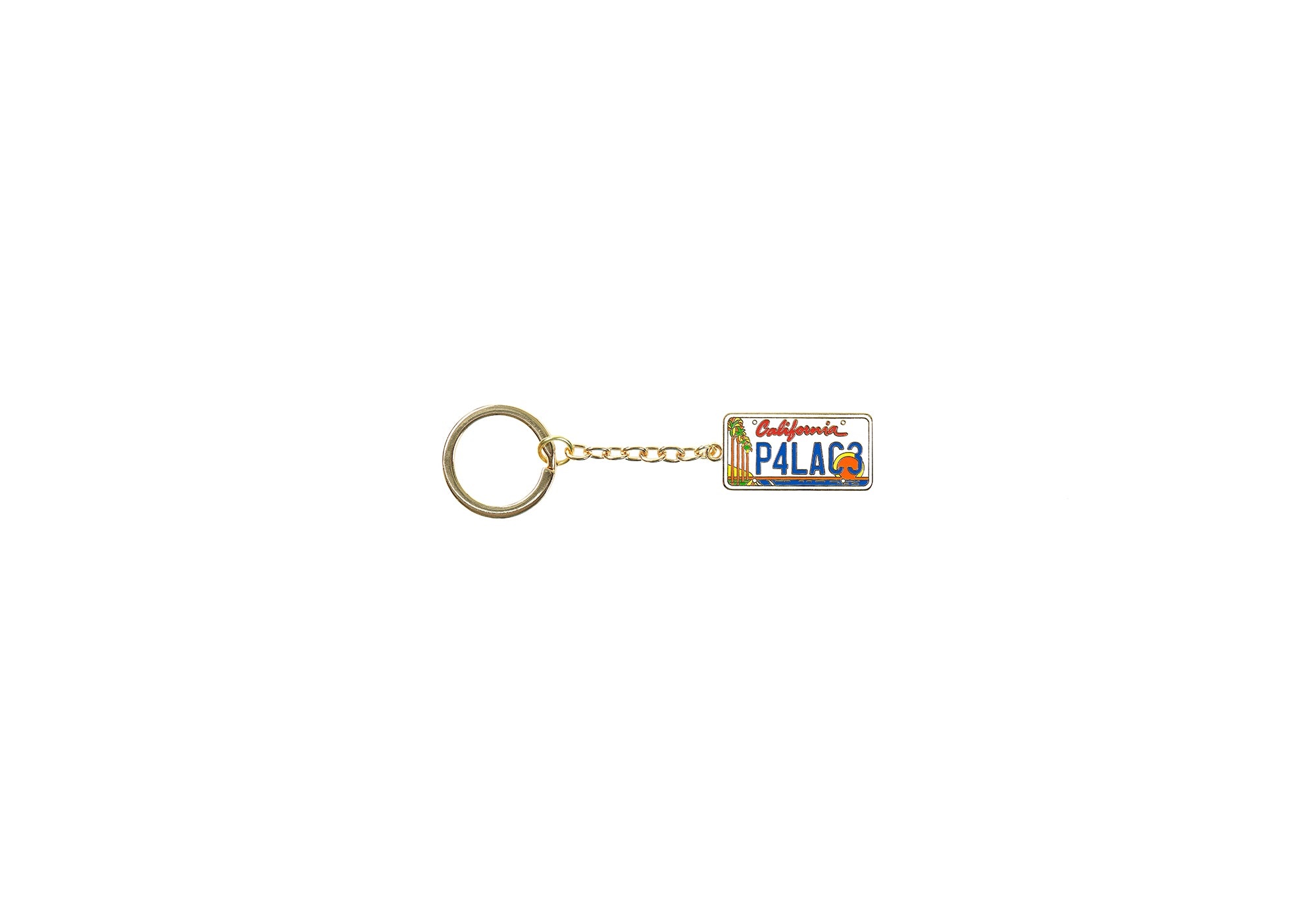 PLATE KEYRING LA - 1