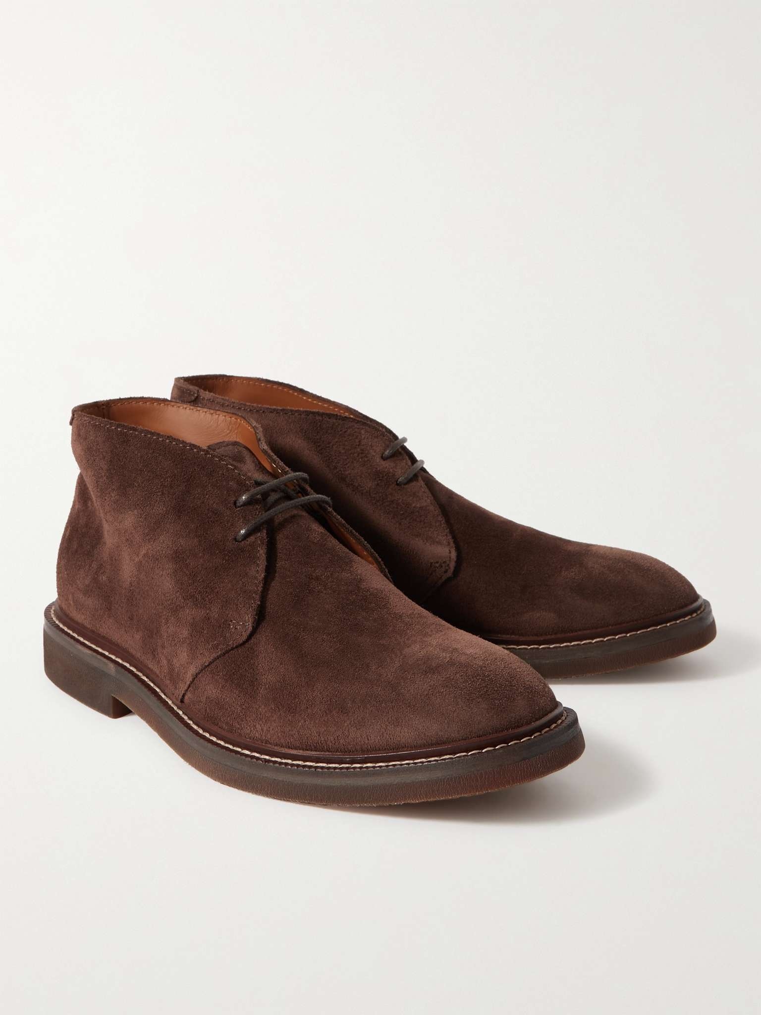 Suede Chukka Boots - 4