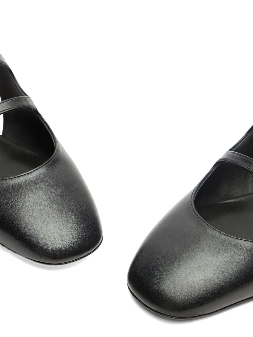slingback buckle flats - 5