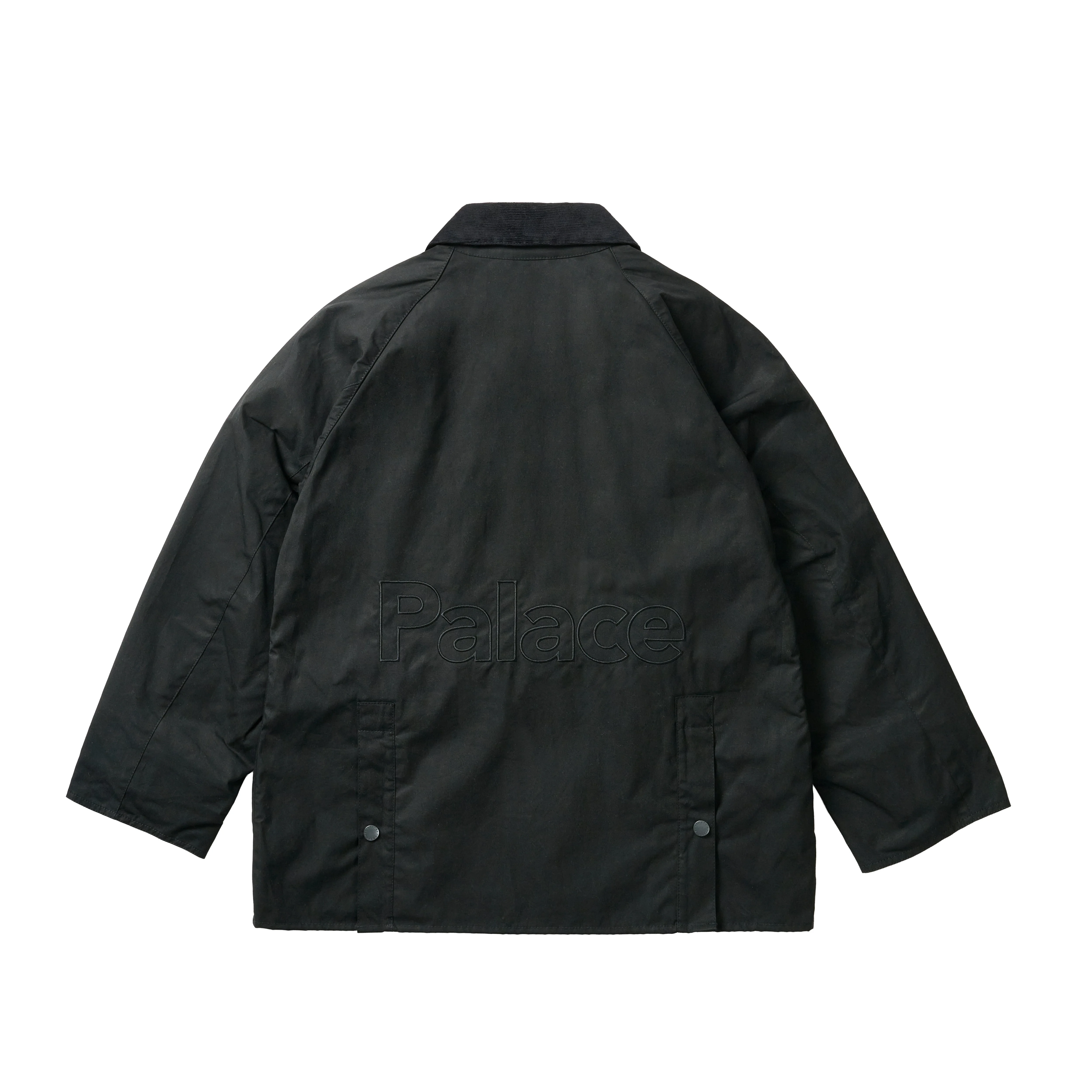 PALACE PALACE BARBOUR BEDALE CASUAL JACKET BLACK | REVERSIBLE
