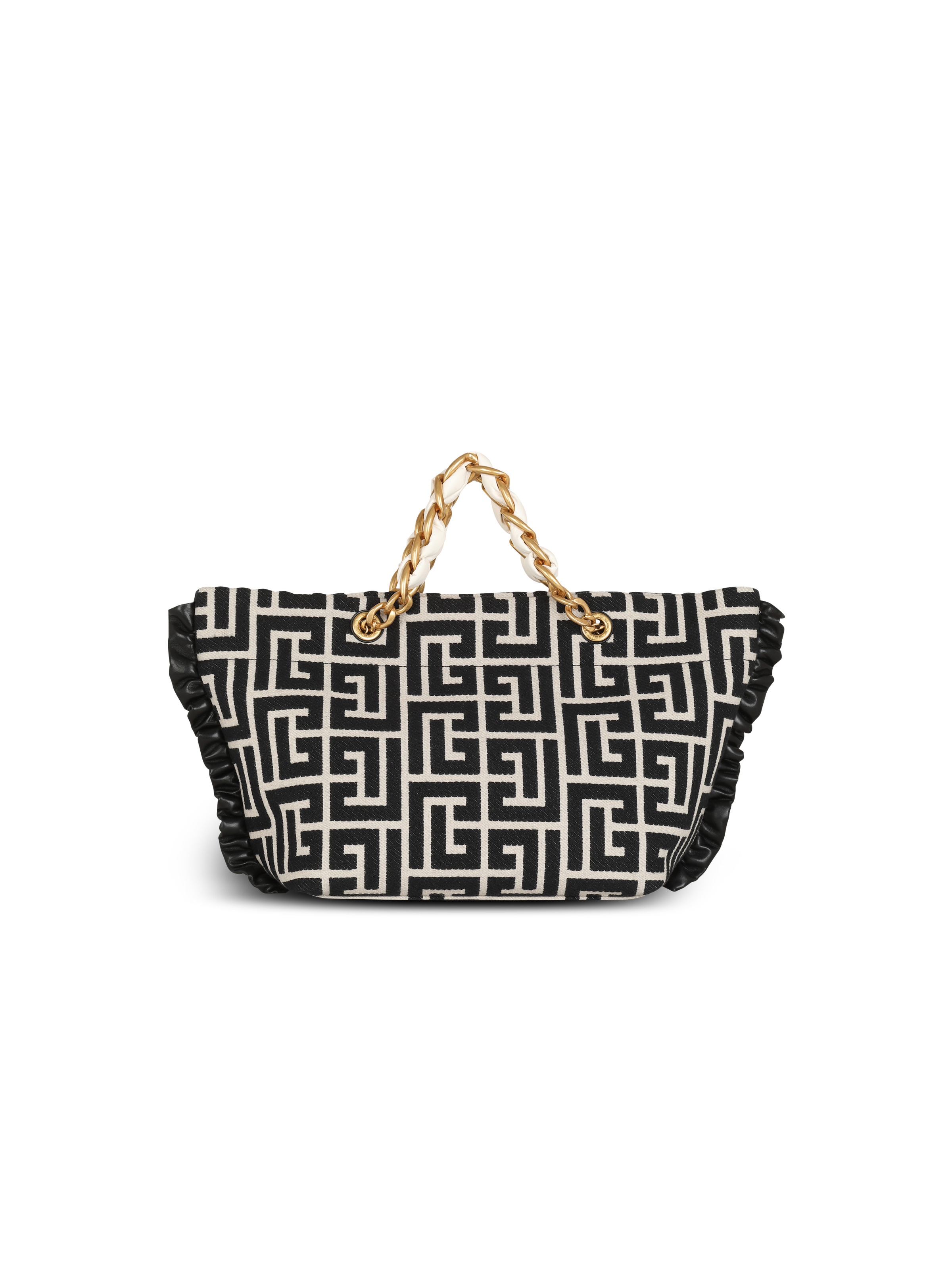 1945 Soft Tote bag with jacquard monogram - 4