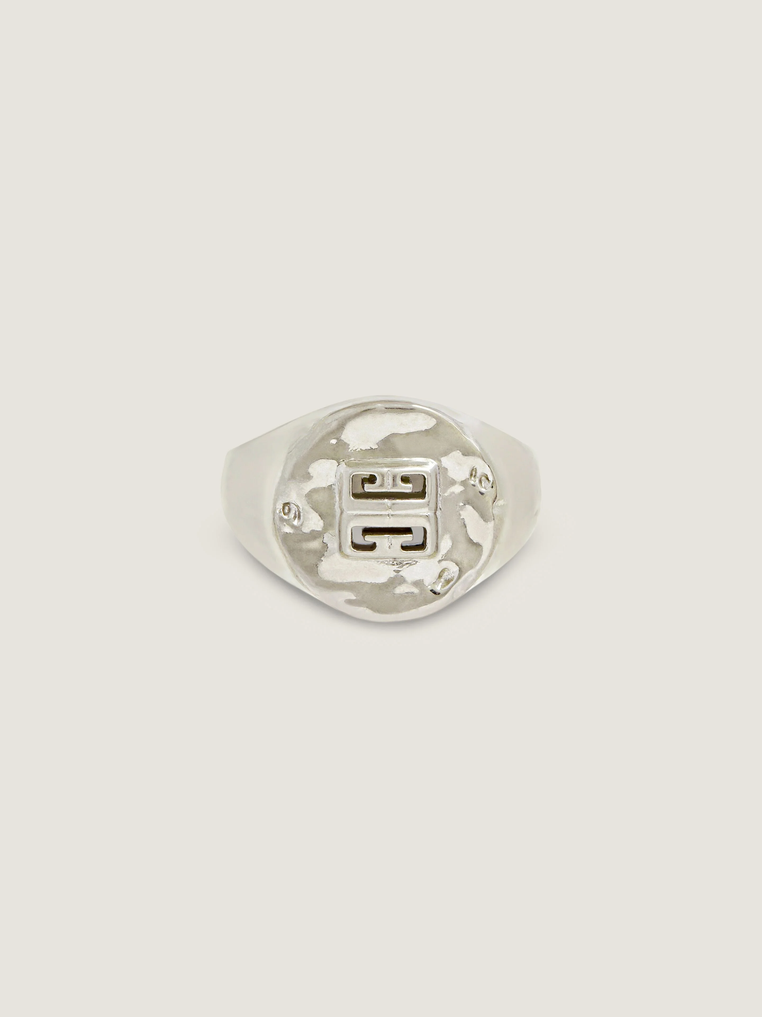 4G SIGNET RING IN METAL - 1