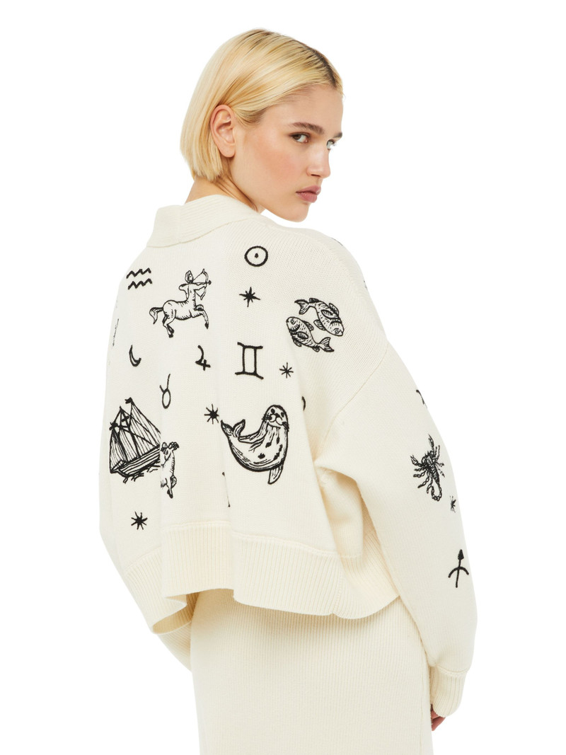 Horoscope Cropped Cardigan 8