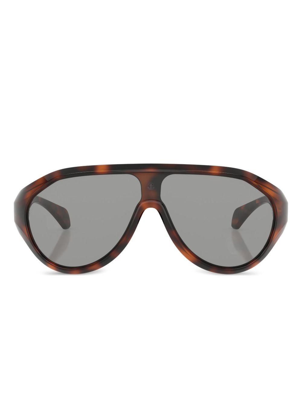 logo-print sunglasses - 1