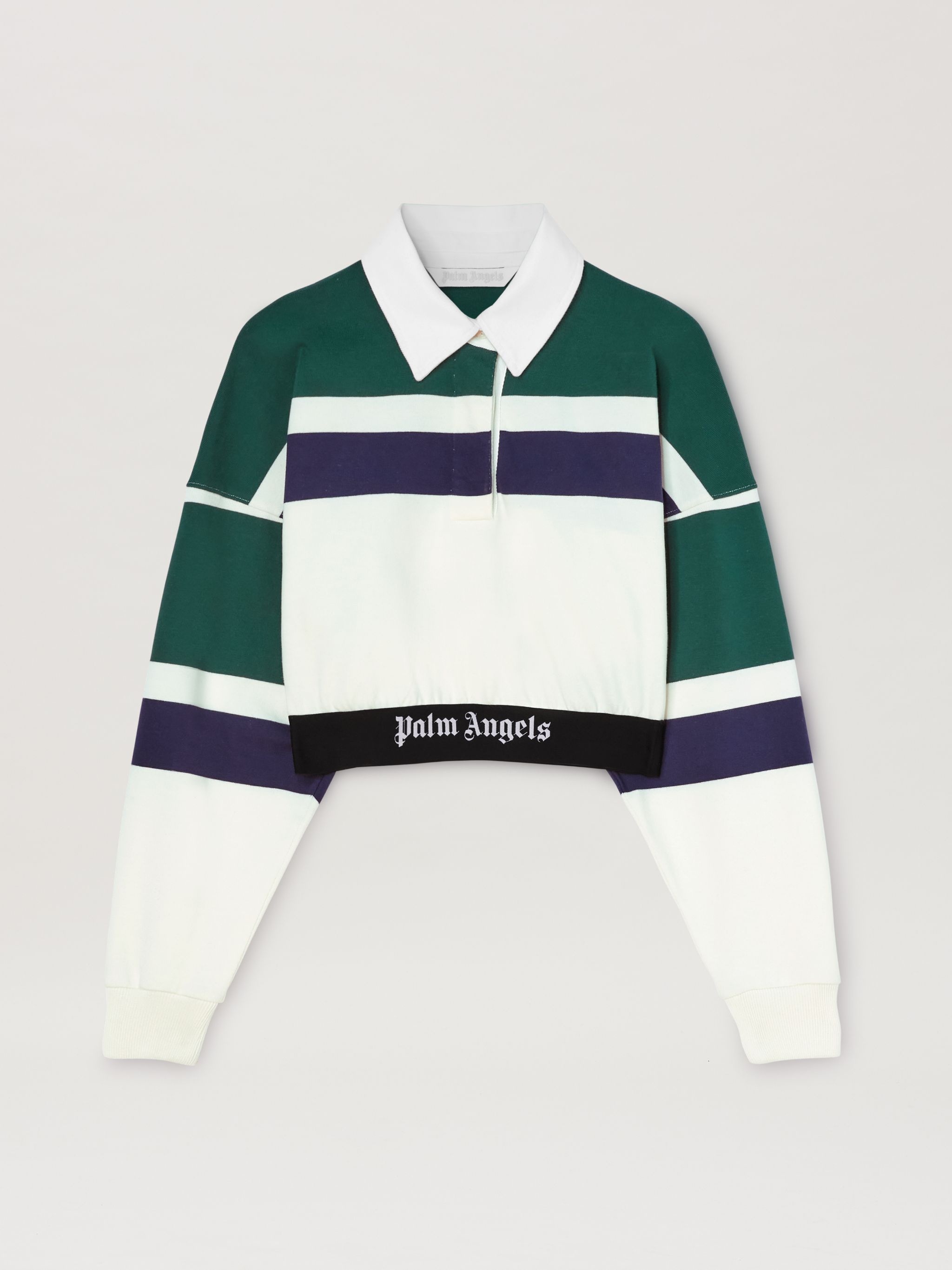 Palm Angels Logo Tape Rugby Polo | REVERSIBLE