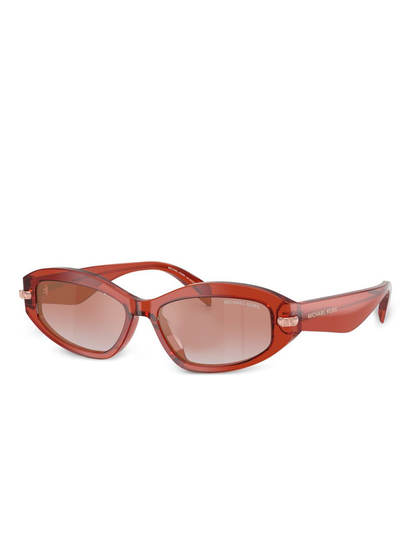 MICHAEL KORS oval-frame sunglasses outlook