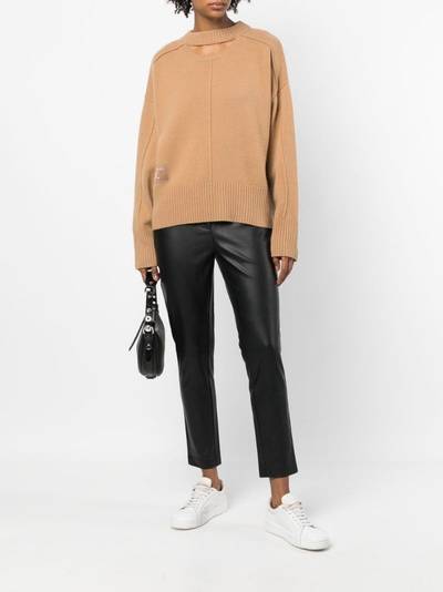 Each x Other cut-out detail round-neck jumper outlook