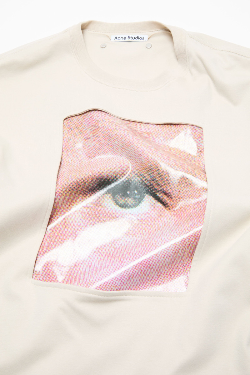Graphic tank top - Clay beige 5
