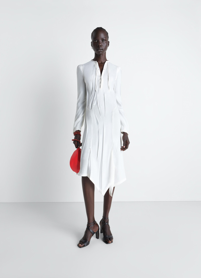 Lemaire CREASED BIAS DRESS IN POLY VISCOSE TWILL outlook
