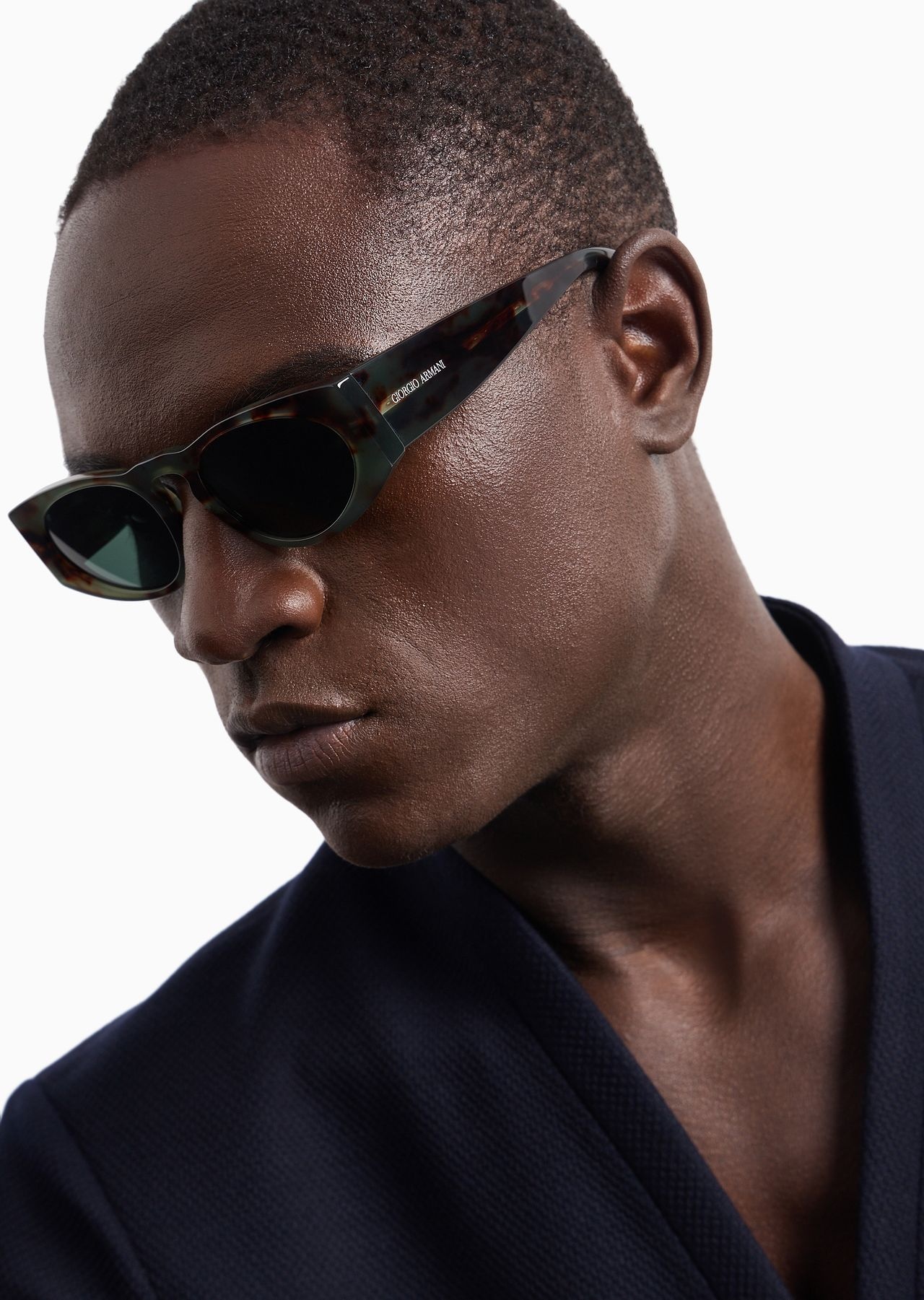 Men’s rectangular sunglasses - 5