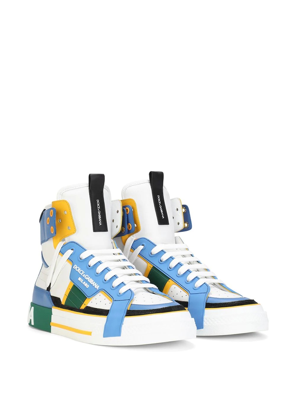 Custom 2.Zero high-top panelled sneakers - 2