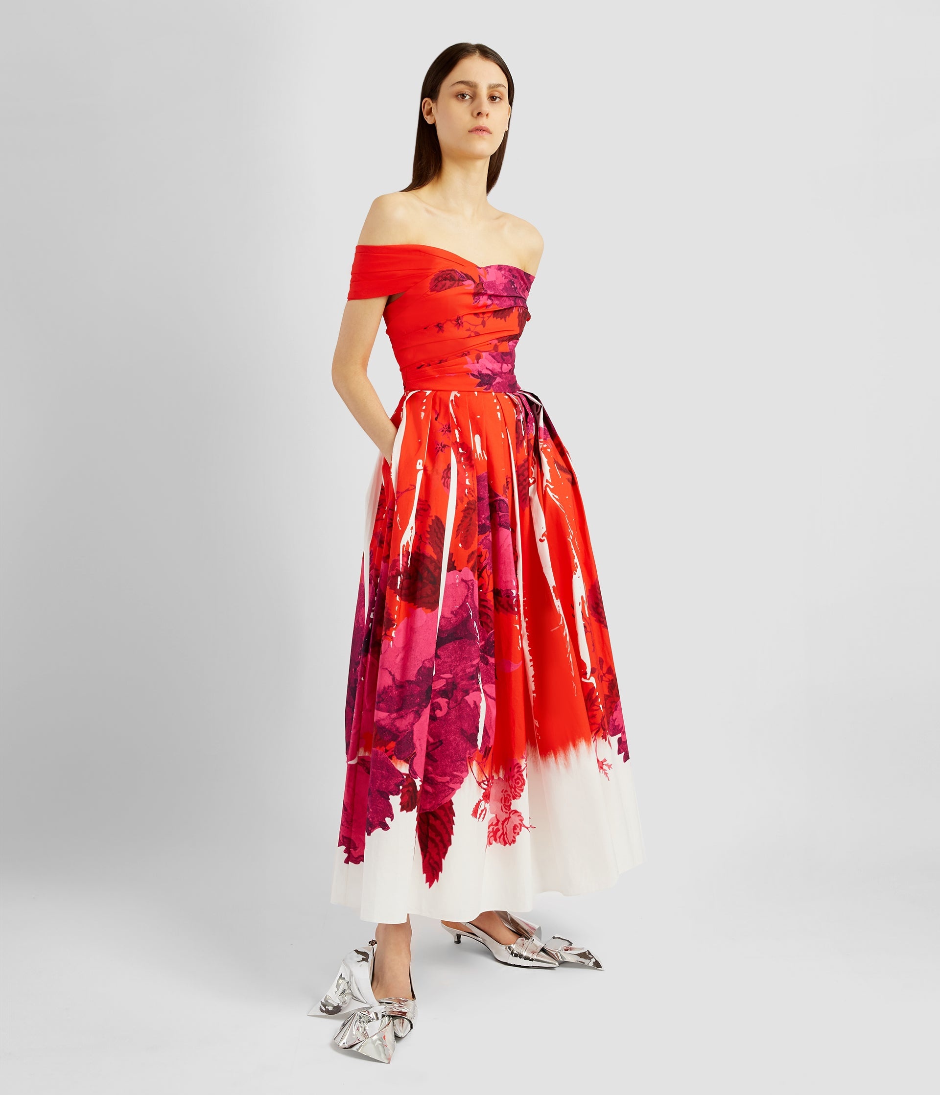 FULL SKIRT COCKTAIL DRESS - 4