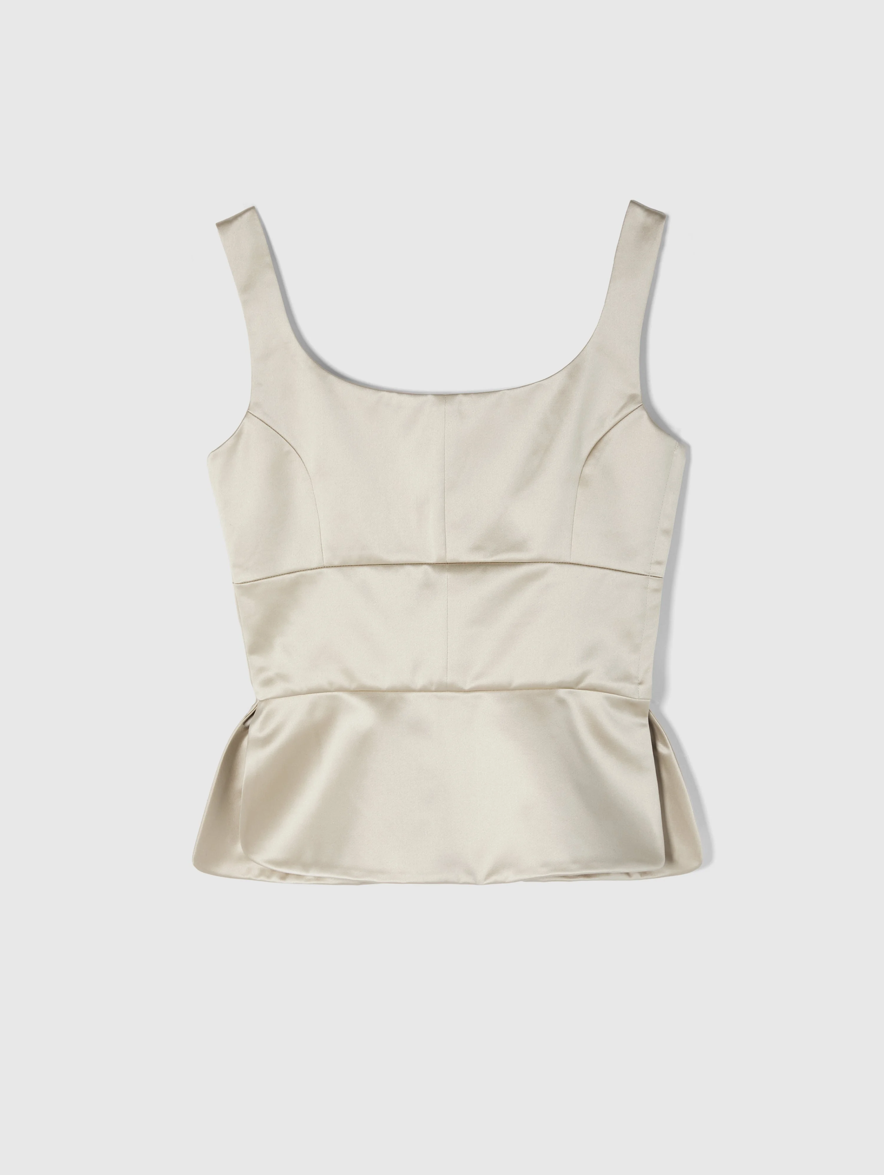 BODICE TOP IN CHAMPAGNE - 1
