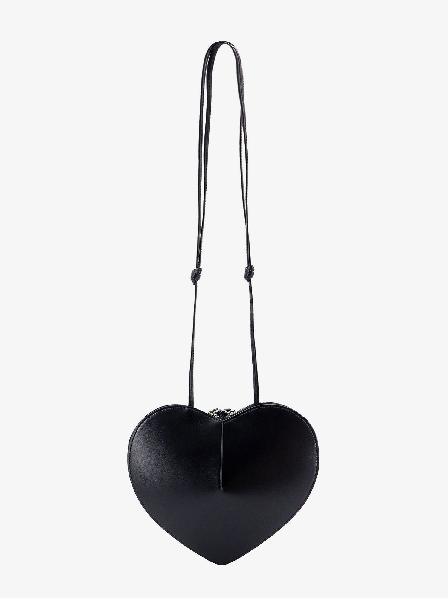 Le coeur leather shoulder bag with logo print - 3