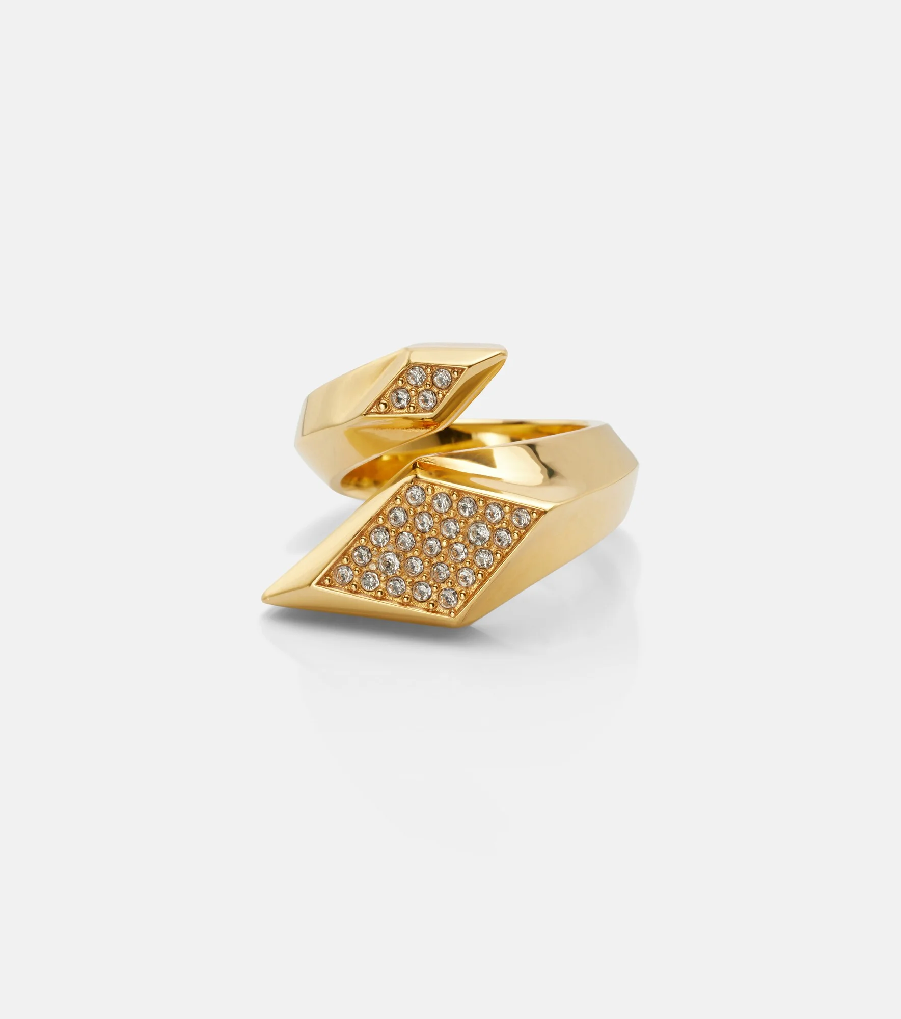 Crystal-embellished ring - 1