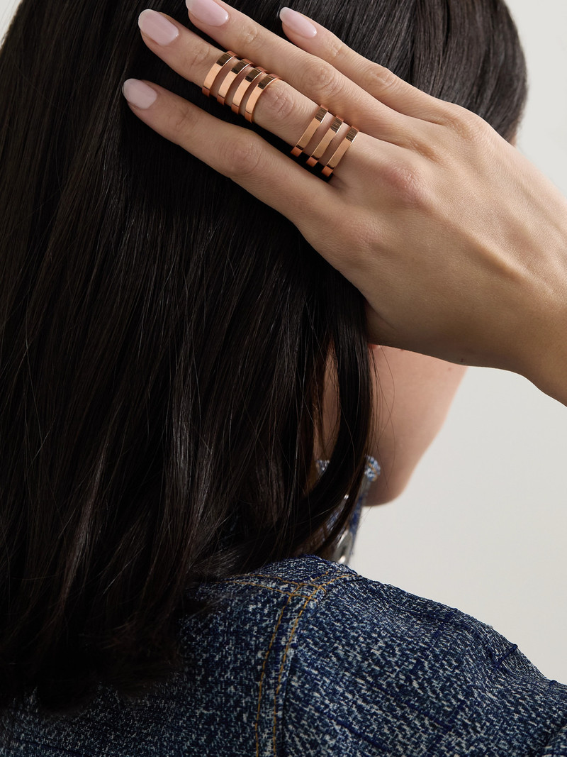 REPOSSI Berbère 18-karat Rose Gold Ring outlook