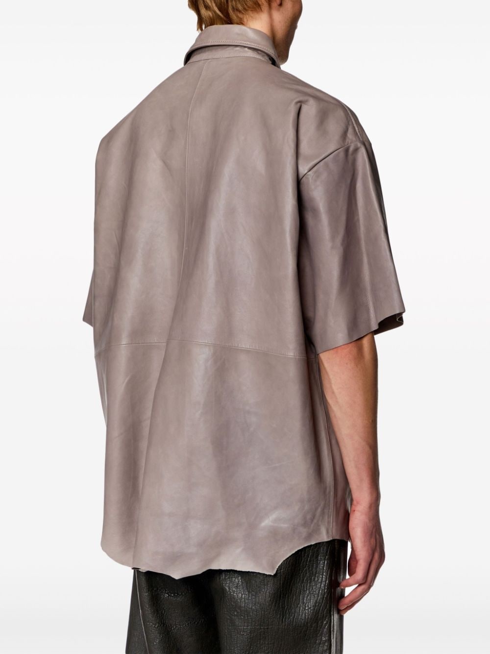 S-EMIN-LTH leather shirt - 4