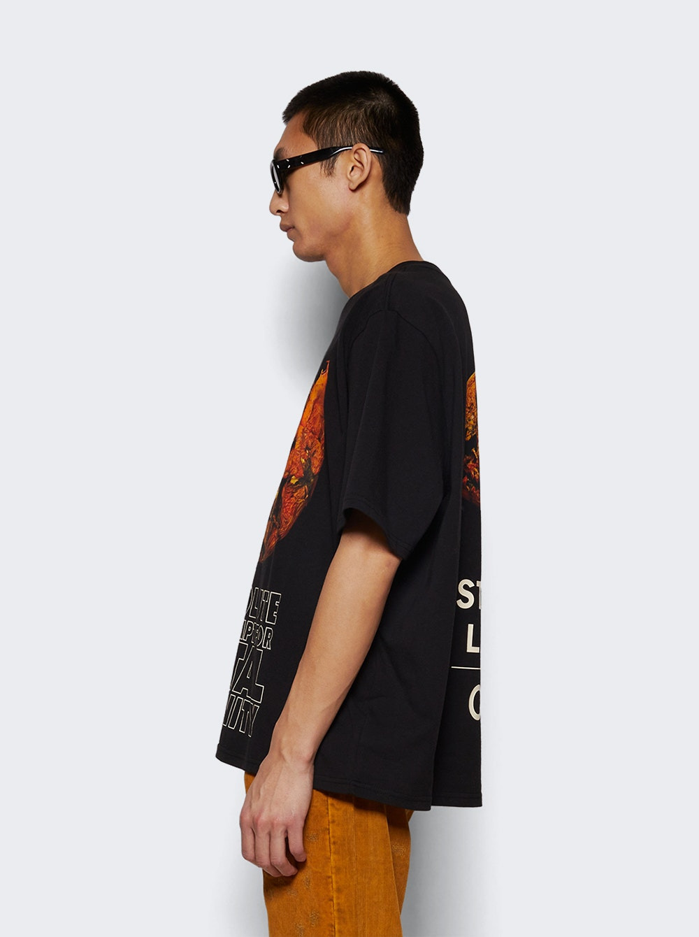 X Sterling Ruby Otw Crew Neck T-shirt Black - 4