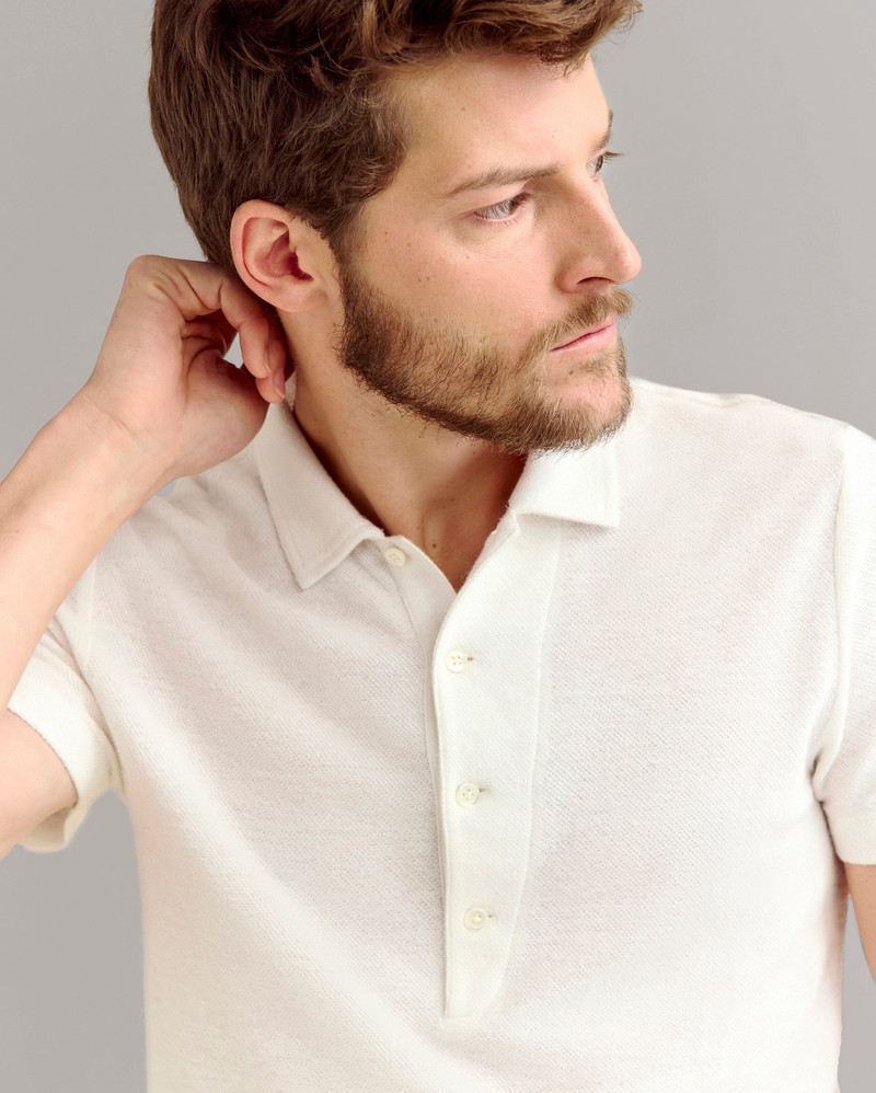 Hemp Cotton Twill Polo 3