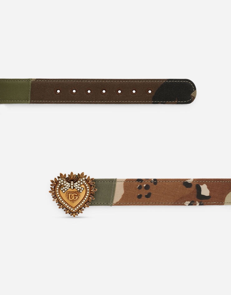Devotion belt in camouflage patchwork - 2