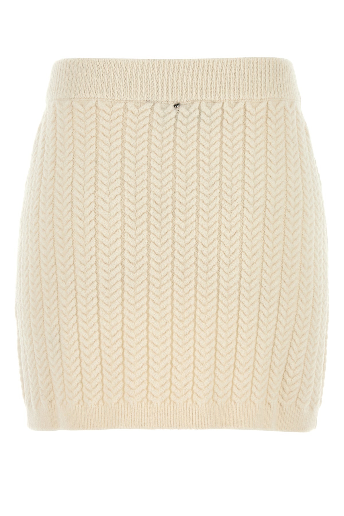 Ivory wool blend Earry1 mini skirt - 2