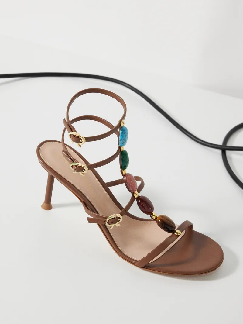 【Gianvito Rossi】ジャンヴィト・ロッシ SIENNA SHANTI フラットシューズ SHANTI 05 | Gianvito Rossi