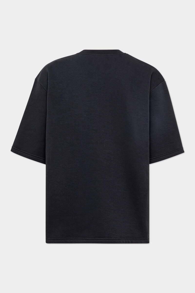LOOSE FIT SL SHINY LOGO CREWNECK - 2