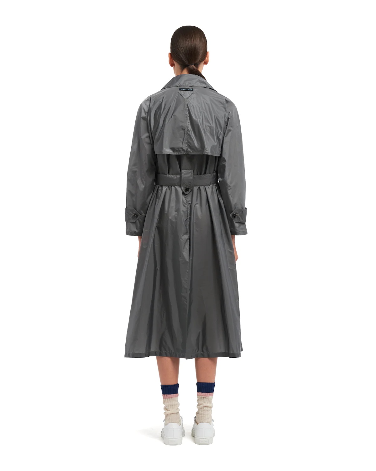 Lightweight Nylon trench coat - 4