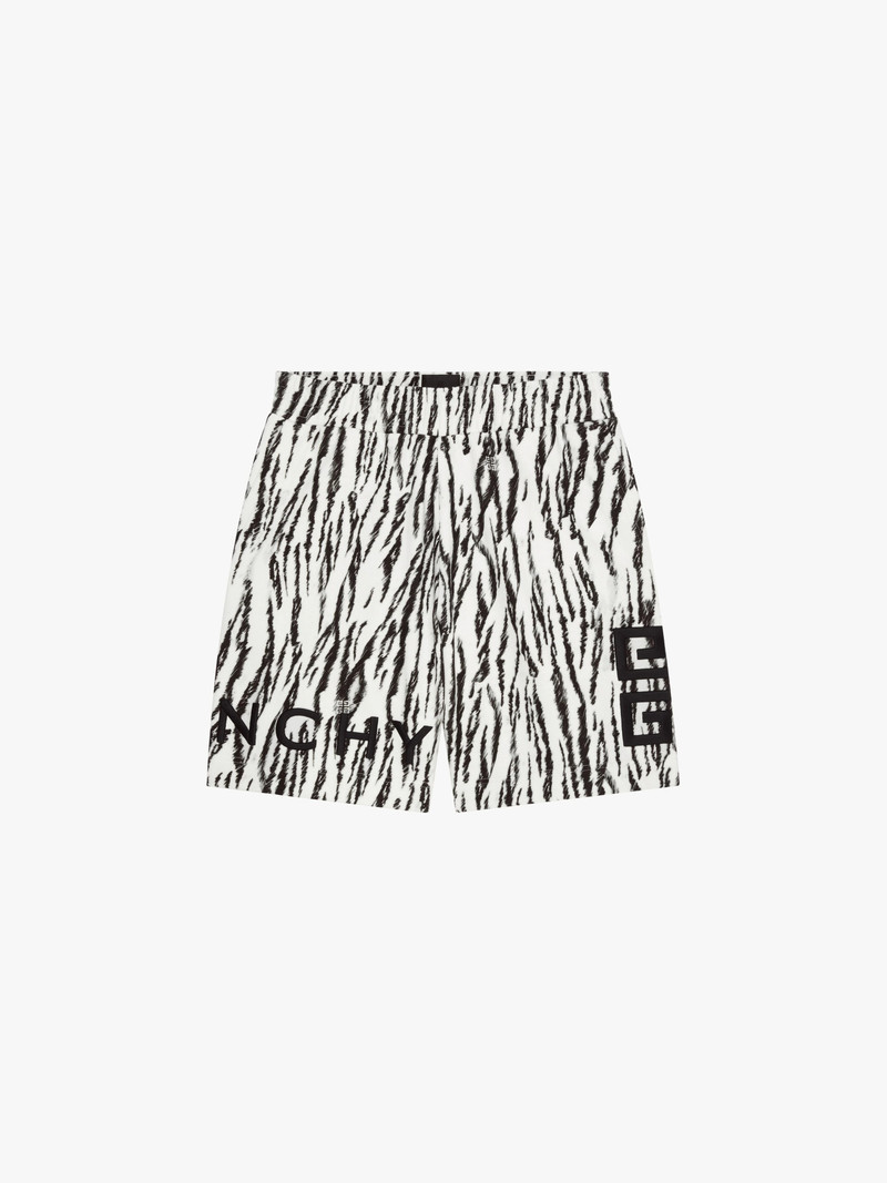 GIVENCHY 4G EMBROIDERED BERMUDA 1