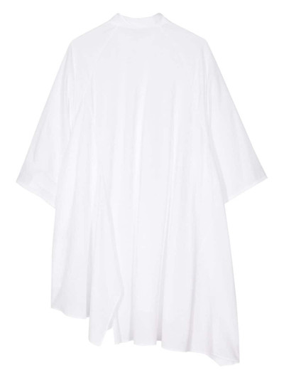 Yohji Yamamoto asymmetric short-sleeve shirt outlook