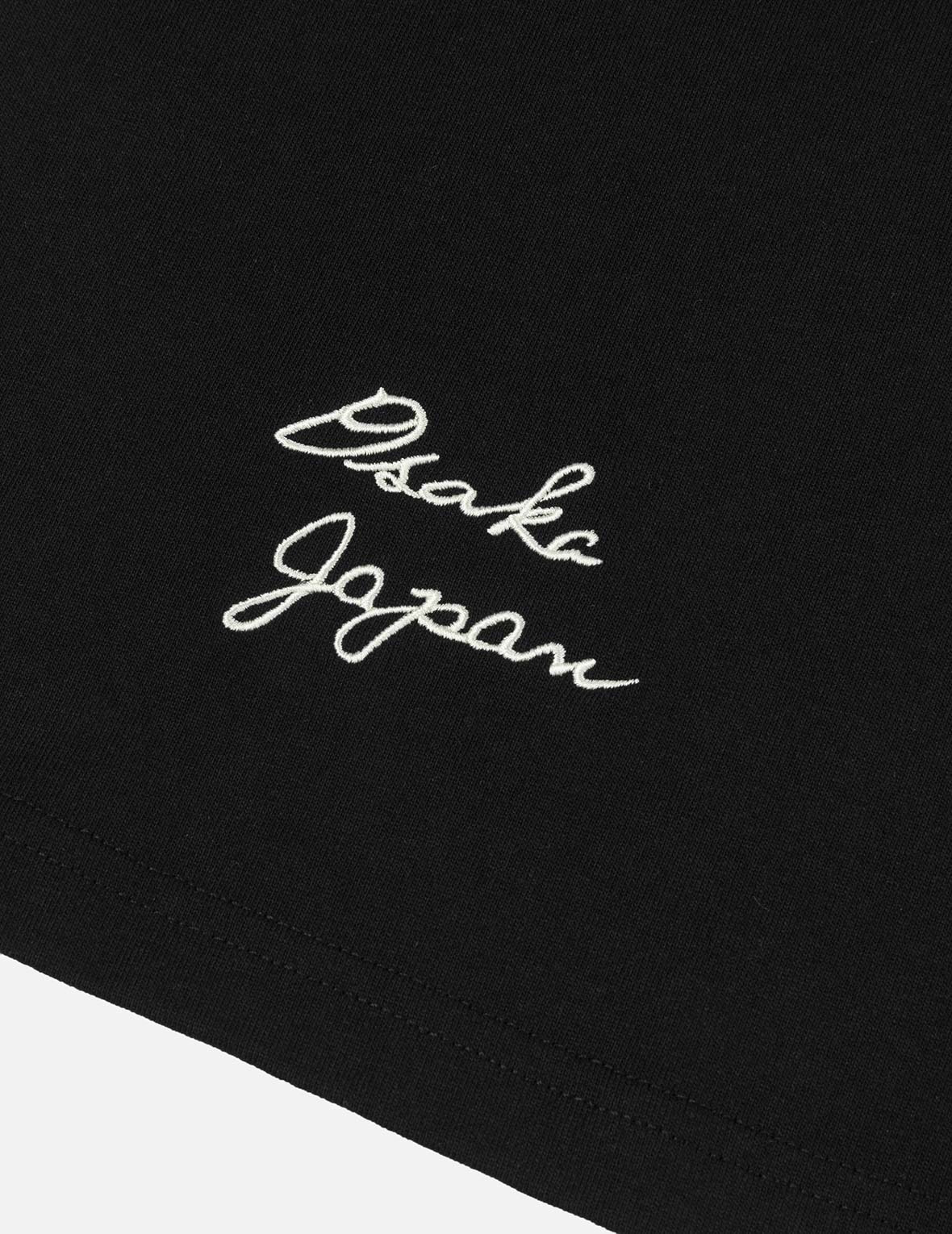 Multi-pocket Color Blocking Sashiko Loose Fit T-shirt - 12