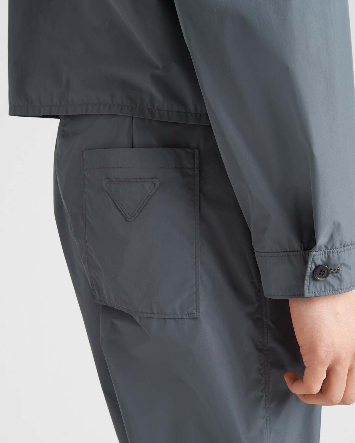 Technical poplin pants - 3