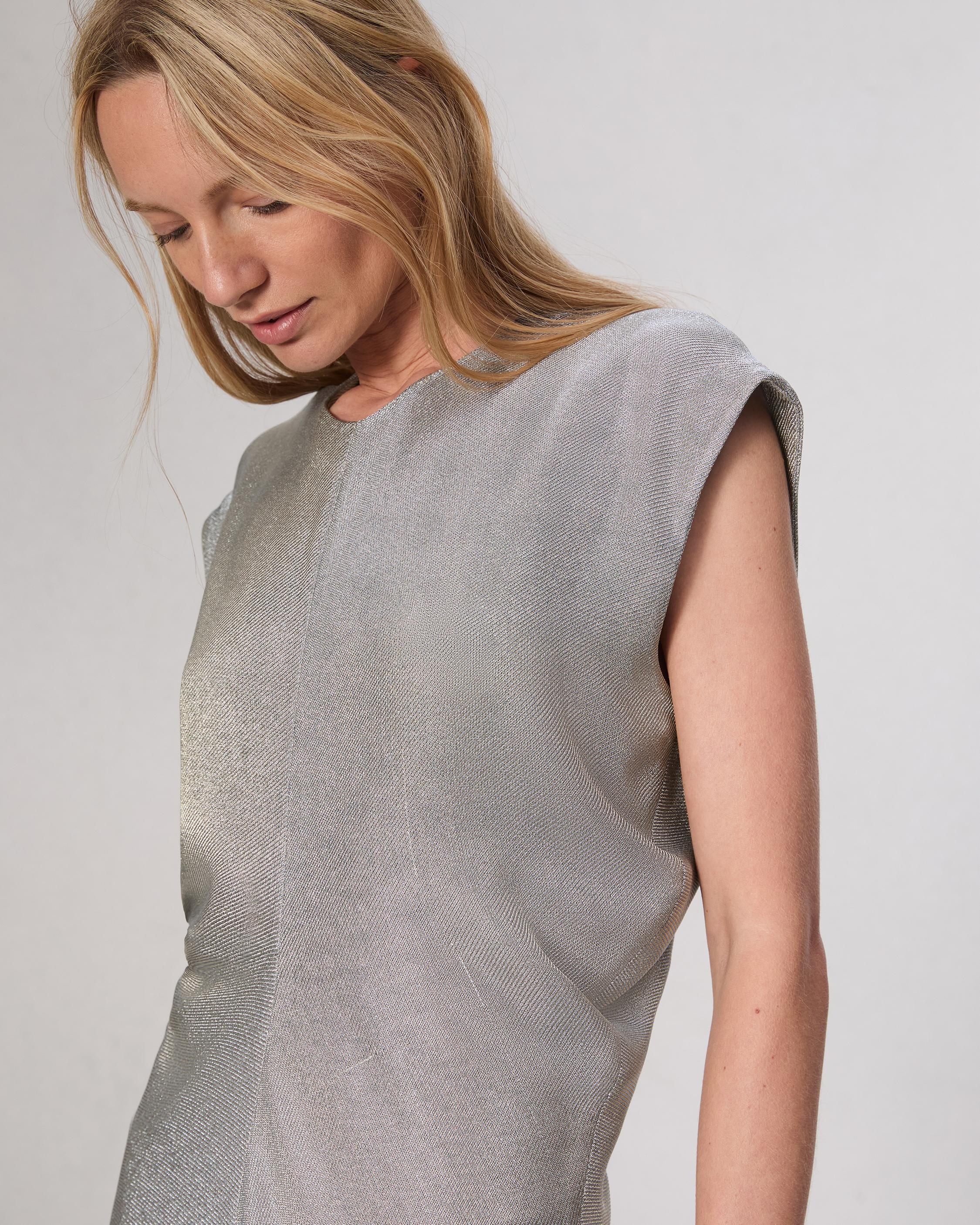 Marie Metallic Dress - 6