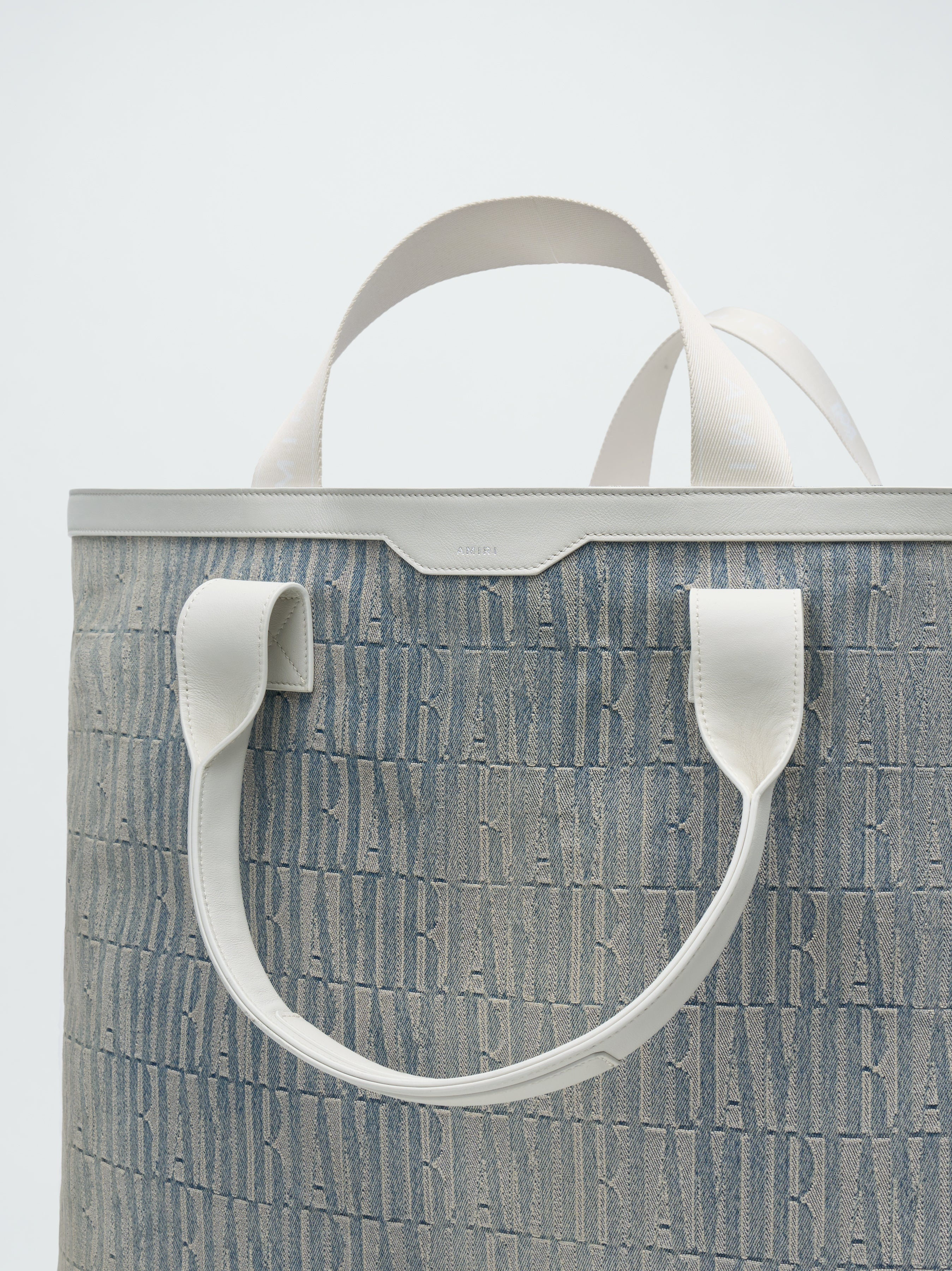 AMIRI JACQUARD DENIM TOTE - 4