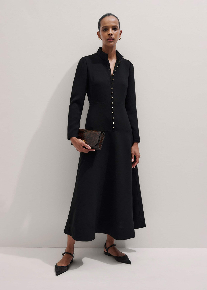 Button A-Line Dress 6