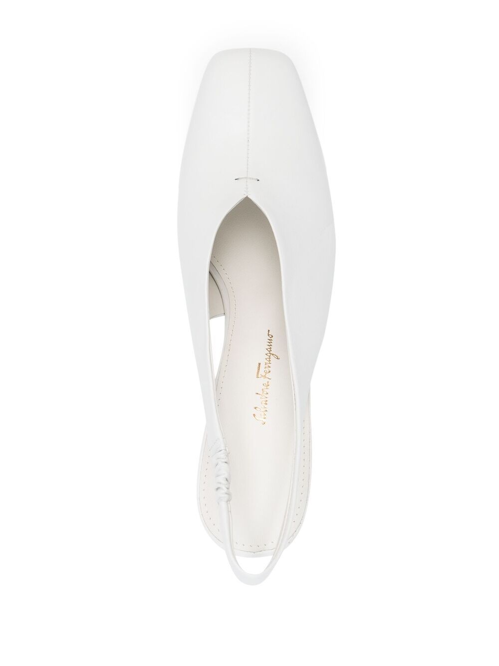 F-heel 95mm slingback pumps - 4