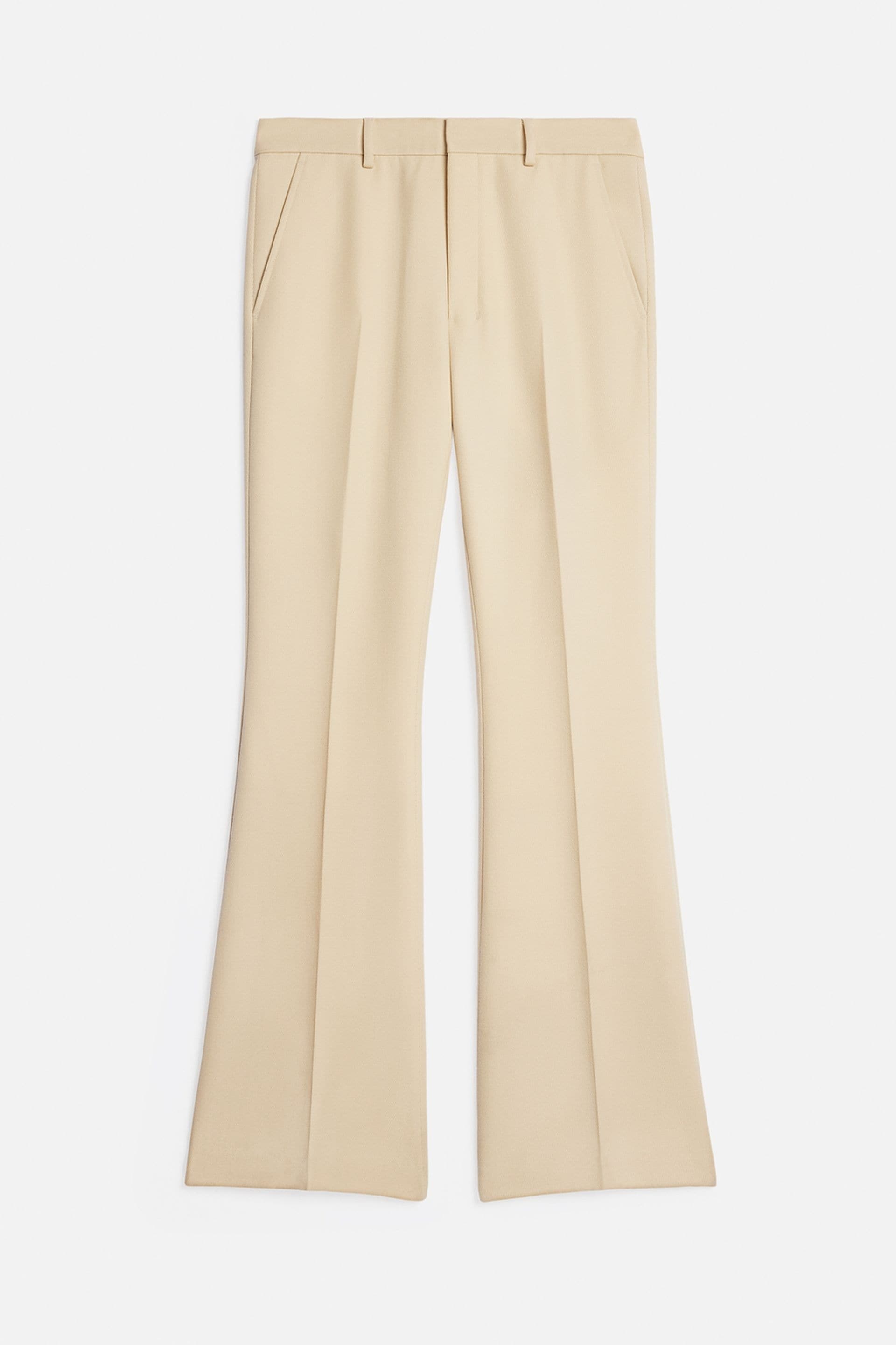 Flare Fit Trousers - 1