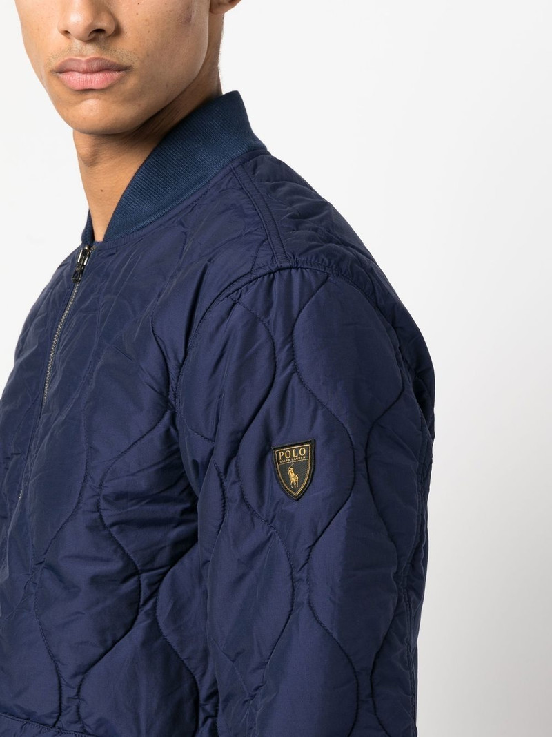 Quilted bomber jacket 5