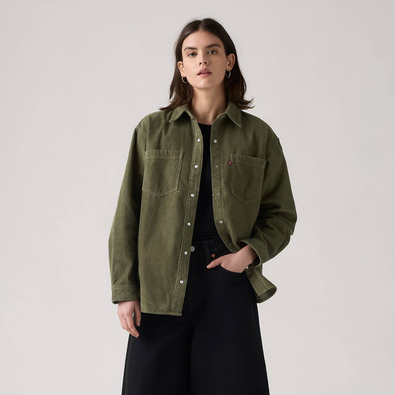 IRIS CORDUROY OVERSHIRT - 2
