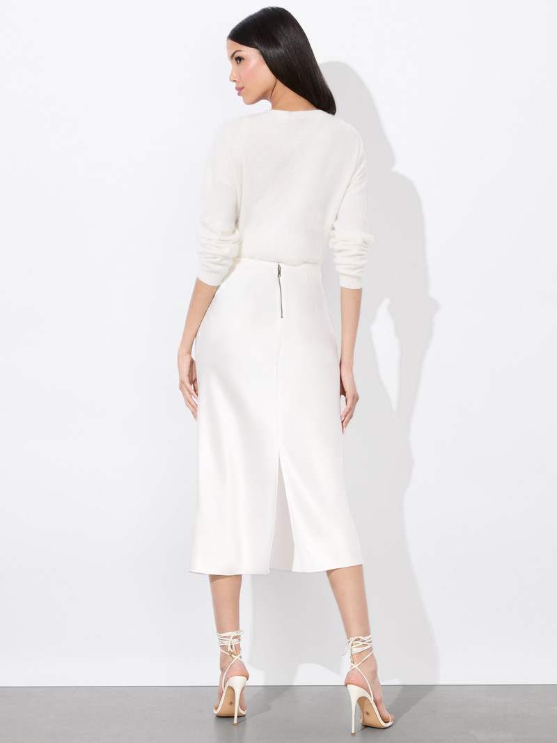 Alice + Olivia MAEVE SLIP SKIRT outlook