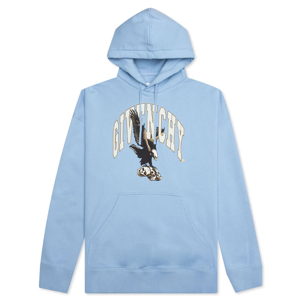 SLIM FIT HOODIE - LIGHT BLUE - 1
