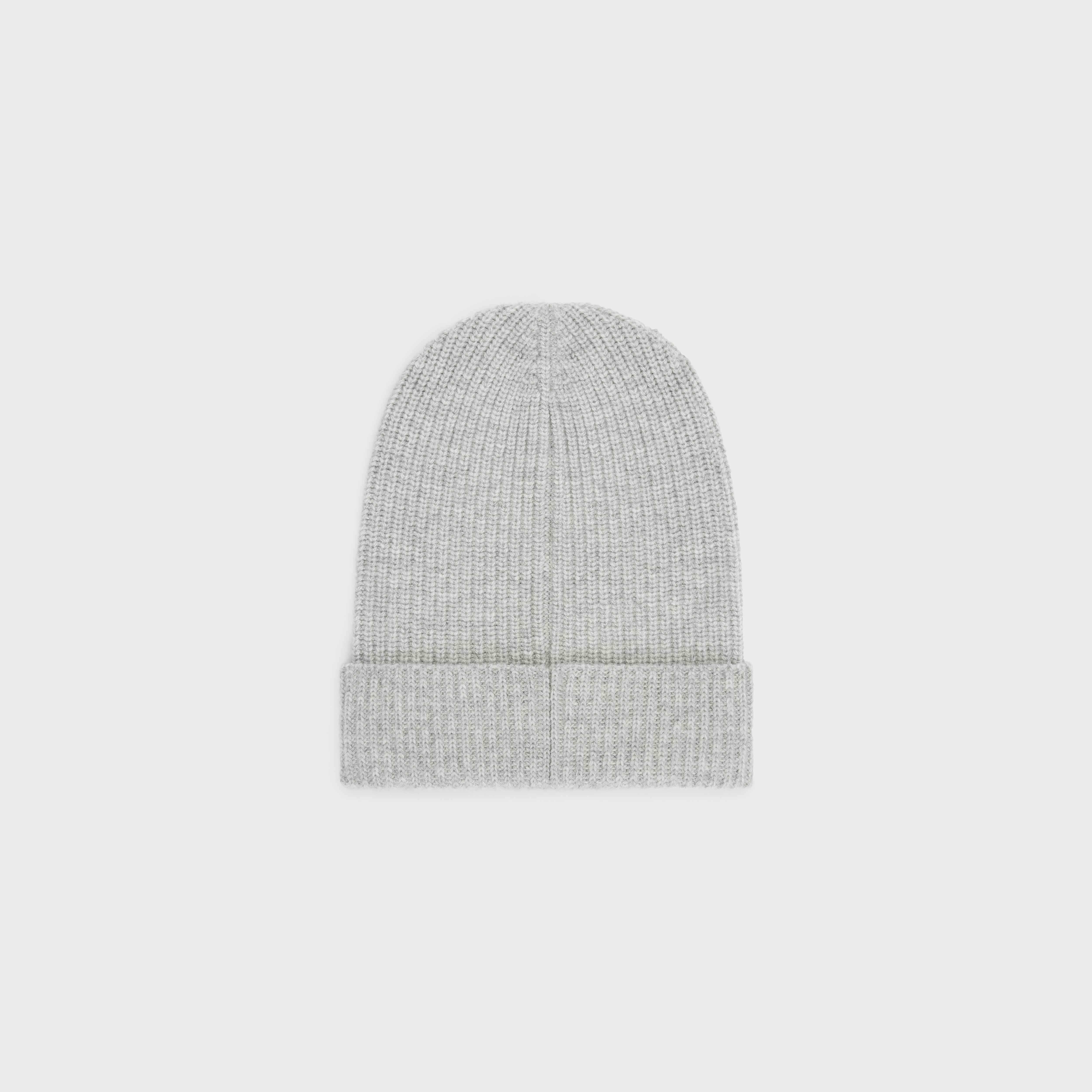 CELINE BEANIE IN RIBBED WOOL - 2