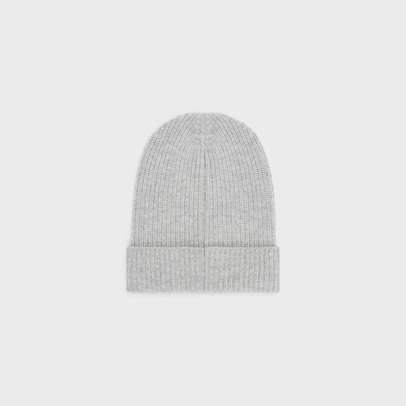 CELINE CELINE BEANIE IN RIBBED WOOL outlook