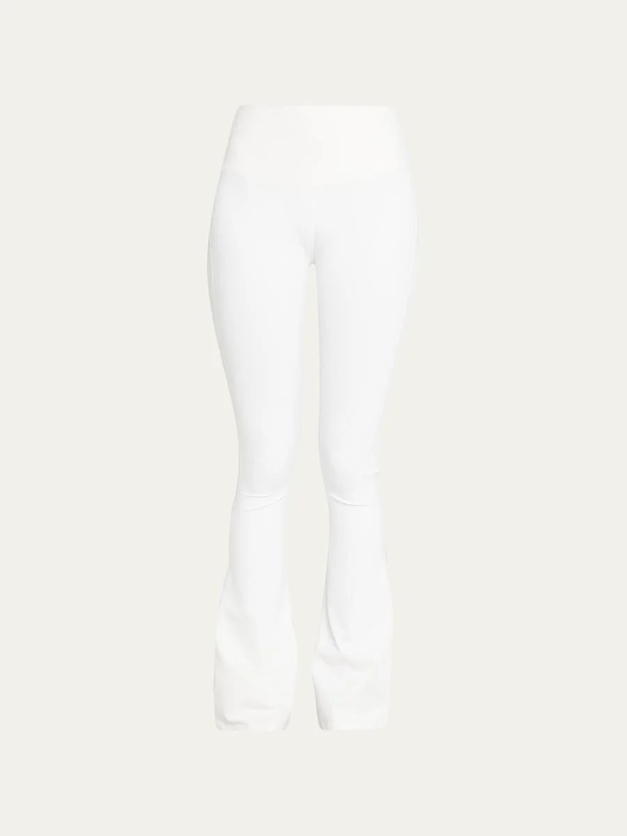 Raquel High-Waisted Supplex Flared Leggings - 1