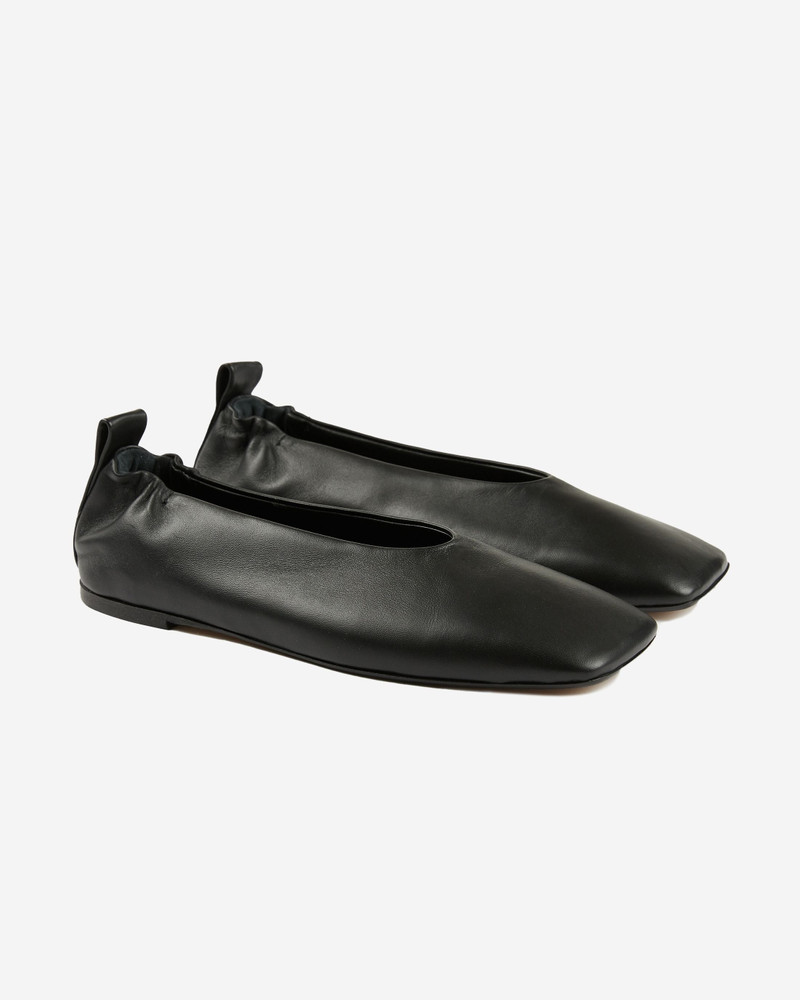 SLOWEAR Leather ballet pumps outlook