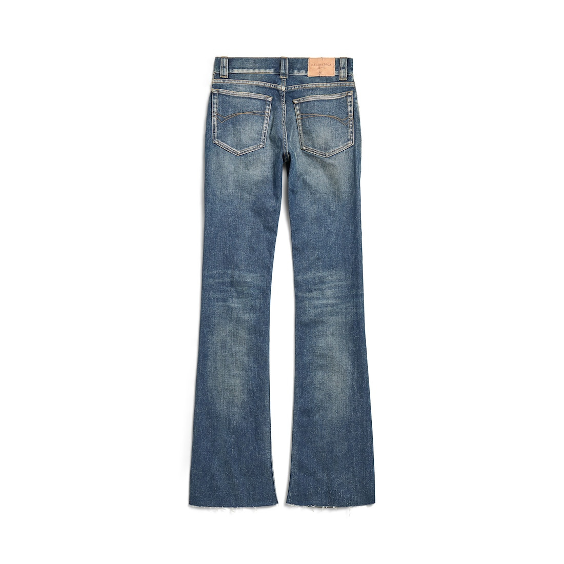 Women's Slim Fit Bootcut Pants in Dark Blue - 6