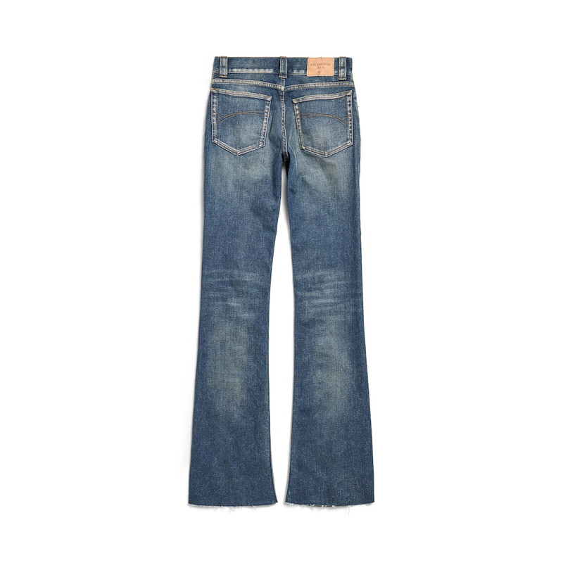 Women's Slim Fit Bootcut 바지 에 Dark Blue 6